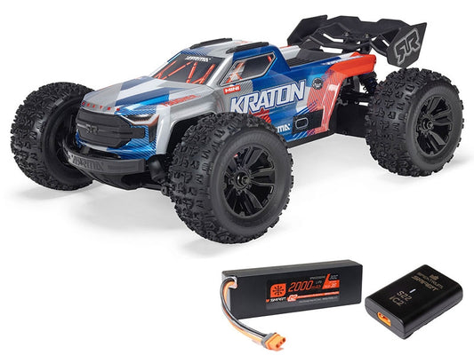 Arrma 1/16 Mini Kraton 3S (Battery and Charger Included) Blue ARA2508ST1