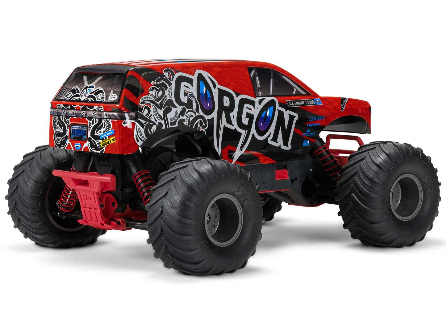 Arrma Gorgon 2wd MT 1/10 RTR w/8.4v Batt/USB Charger Red C-ARA3230ST2