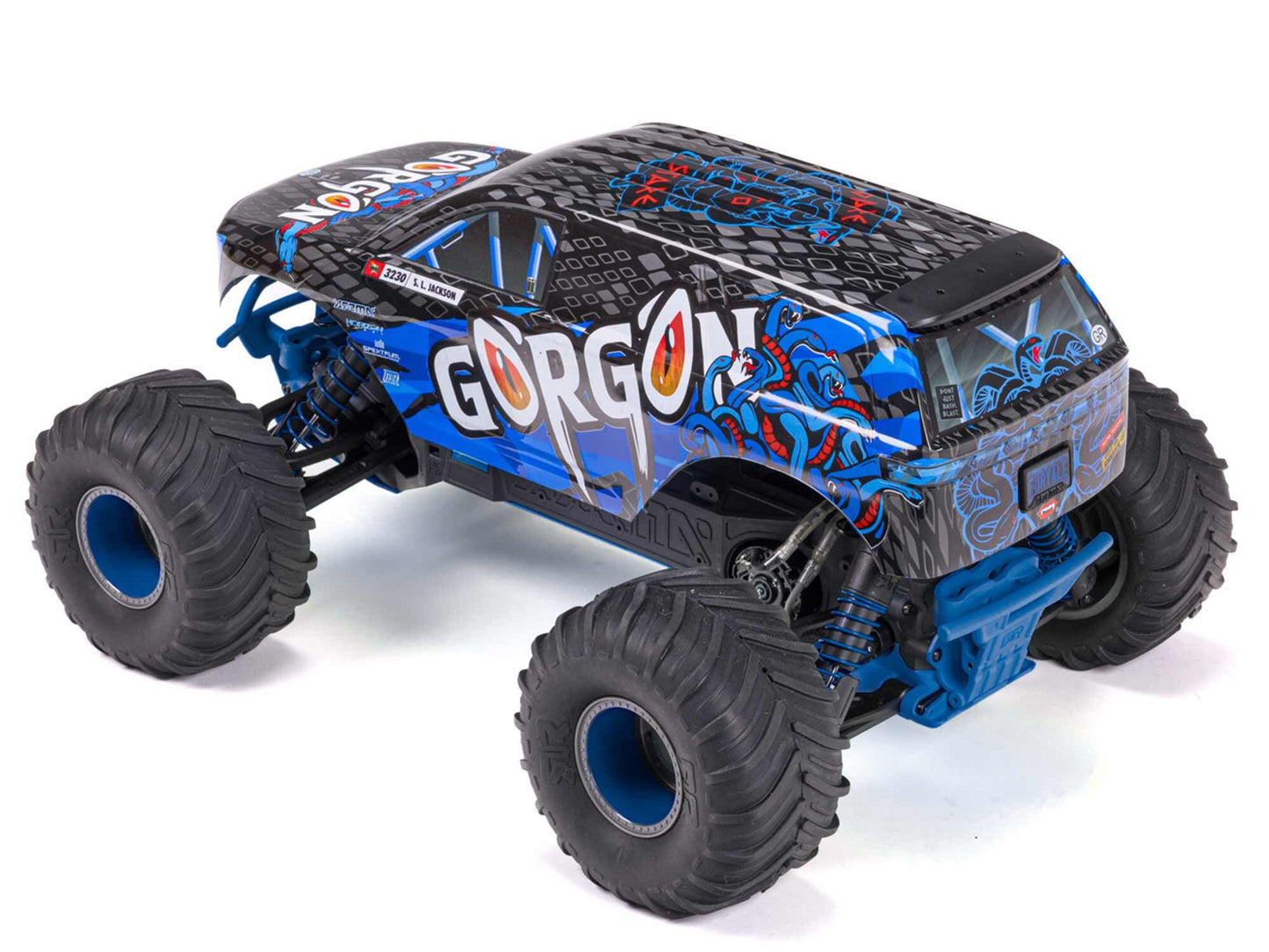 Arrma Gorgon 2wd MT 1/10th RTR (no Battery/Charger) Blue C-ARA3230T1