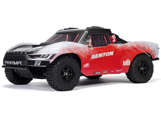 Arrma 1/10 SENTON 223S BLX Brushless 4X4 Short Course Truck RTR with DSC - Red C-ARA4303V4T2