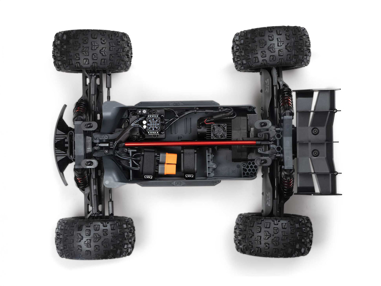 Arrma 1/10 Kraton 4X4 4S V2 BLX Speed Monster Truck RTR - Red C-ARA4408V2T3