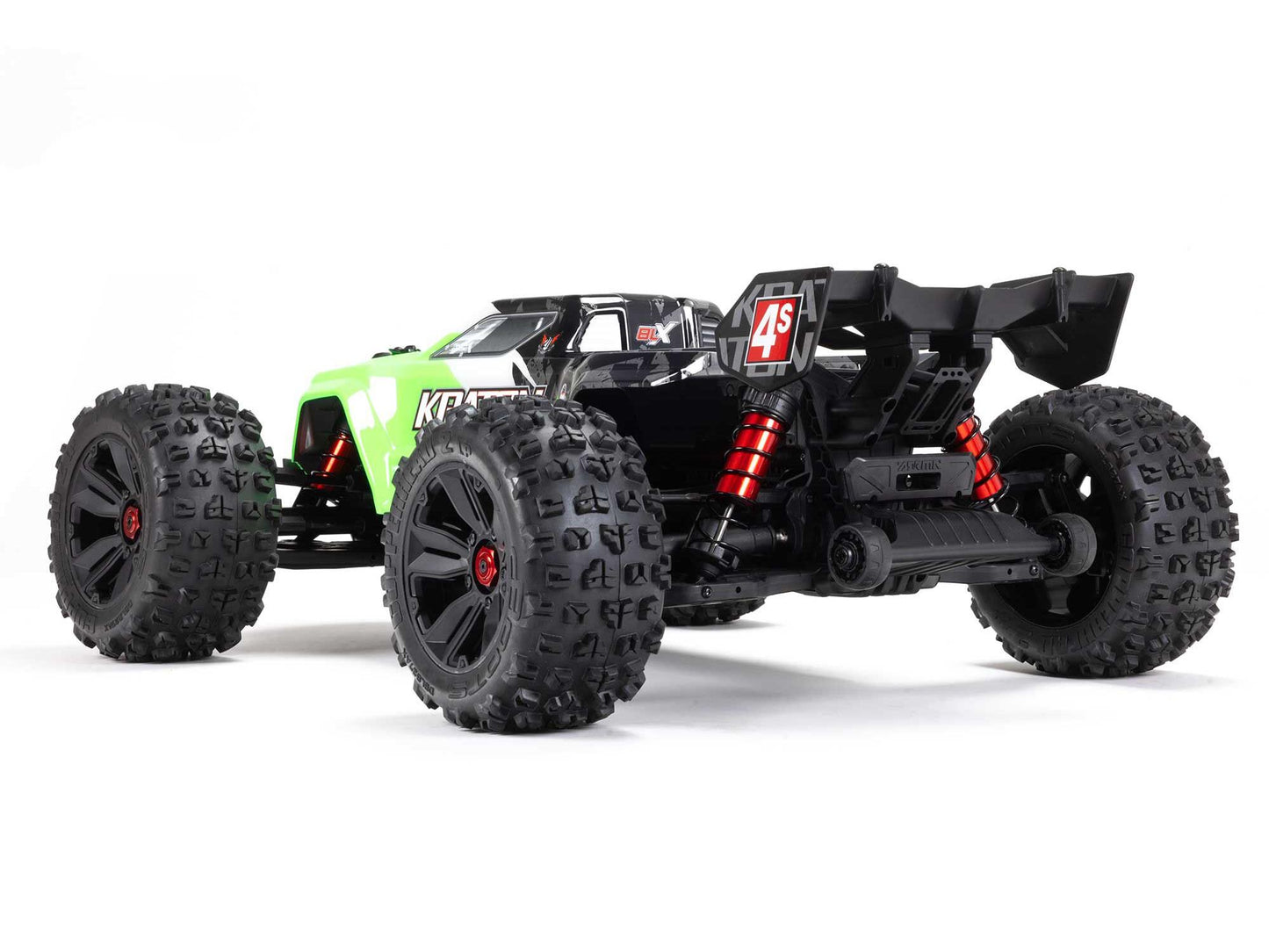 Arrma 1/10 Kraton 4X4 4S V2 BLX Speed Monster Truck RTR - Green C-ARA4408V2T4