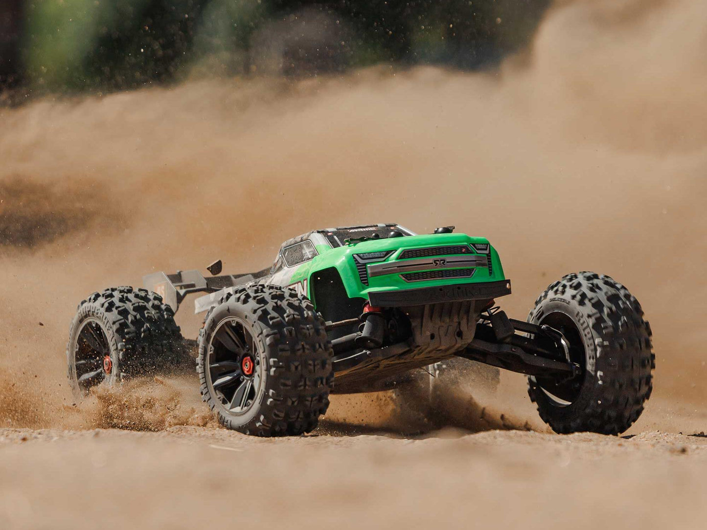 Arrma 1/10 Kraton 4X4 4S V2 BLX Speed Monster Truck RTR - Green C-ARA4408V2T4