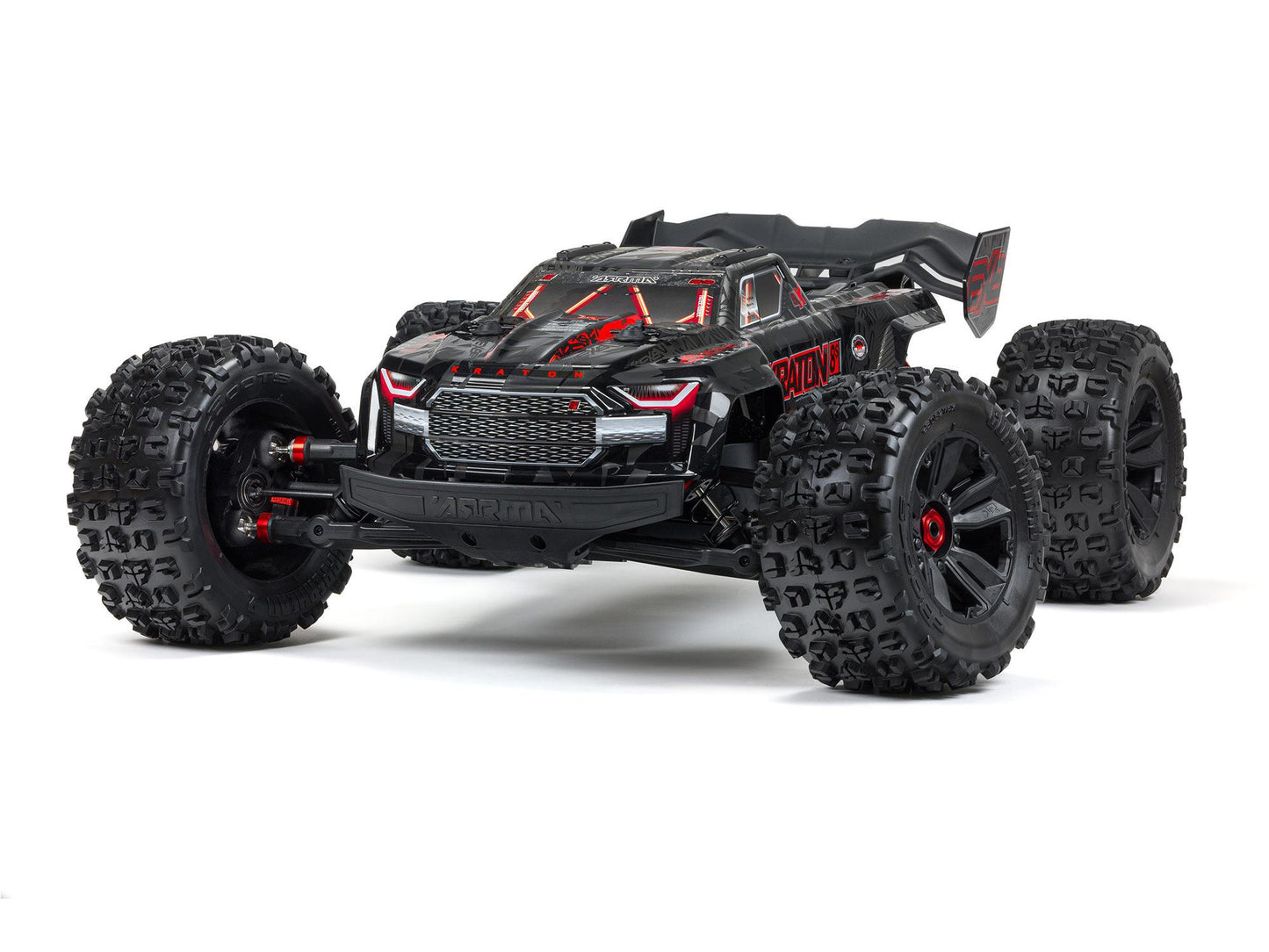 Arrma 1/5 Kraton 4X4 8S BLX EXB Brushless Monster Truck RTR, Black ARA5808V2T1