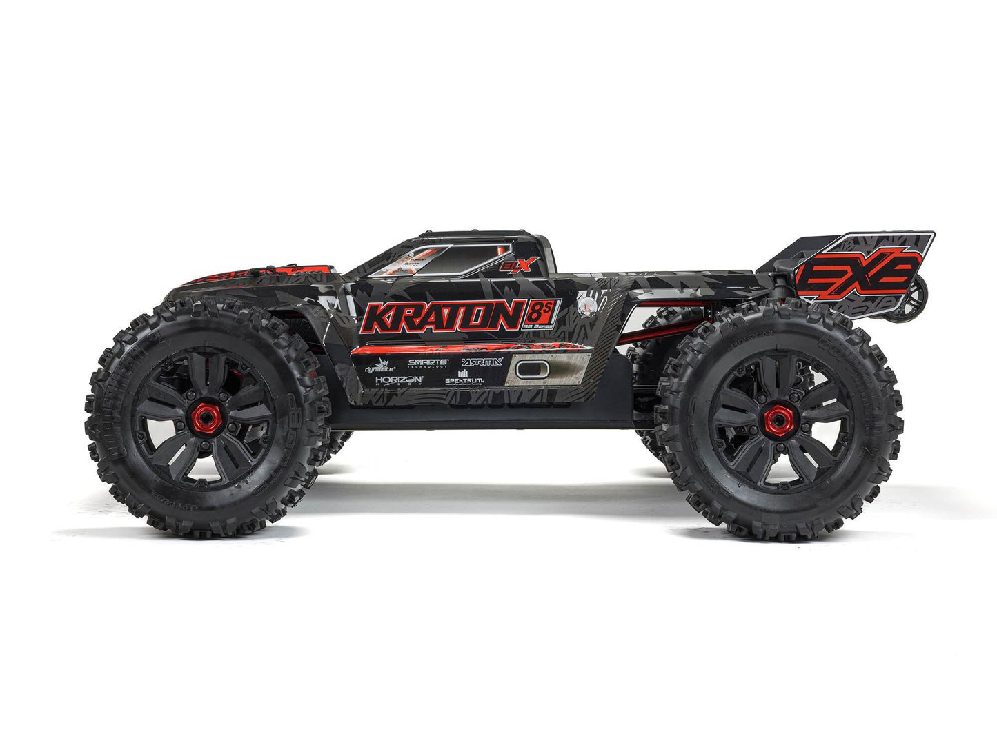 Arrma 1/5 Kraton 4X4 8S BLX EXB Brushless Monster Truck RTR, Black ARA5808V2T1