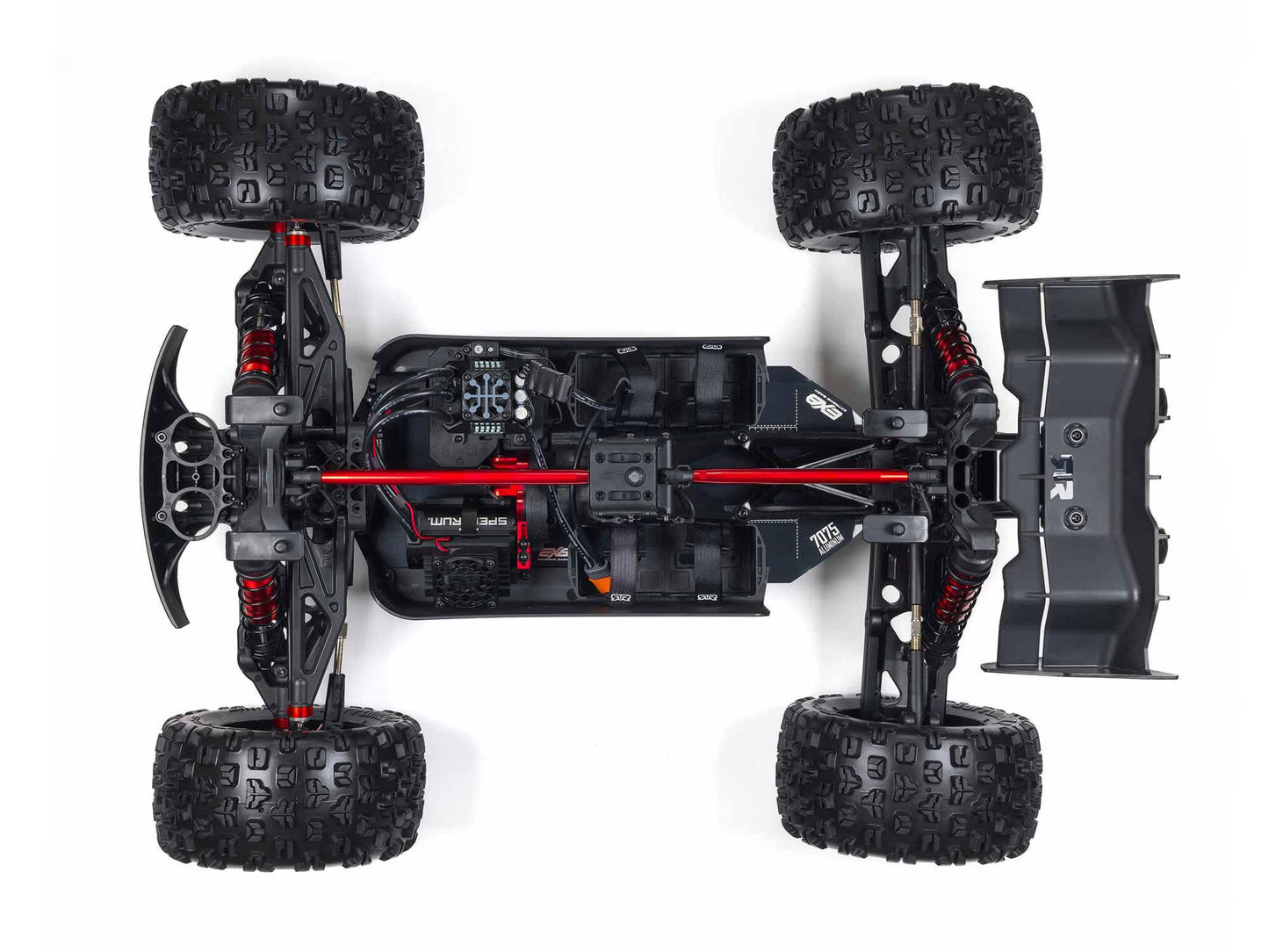 Arrma 1/5 Kraton 4X4 8S BLX EXB Brushless Monster Truck RTR, Black ARA5808V2T1