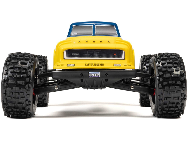 Arrma 1/8 NOTORIOUS 6S V6 4X4 BLX Stunt Truck RTR - Blue C-ARA8611V6T2