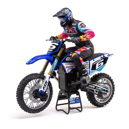 LOSI 1/4 Promoto-MX Motorcycle RTR, FXR (BLUE) - C-LOS06000T2