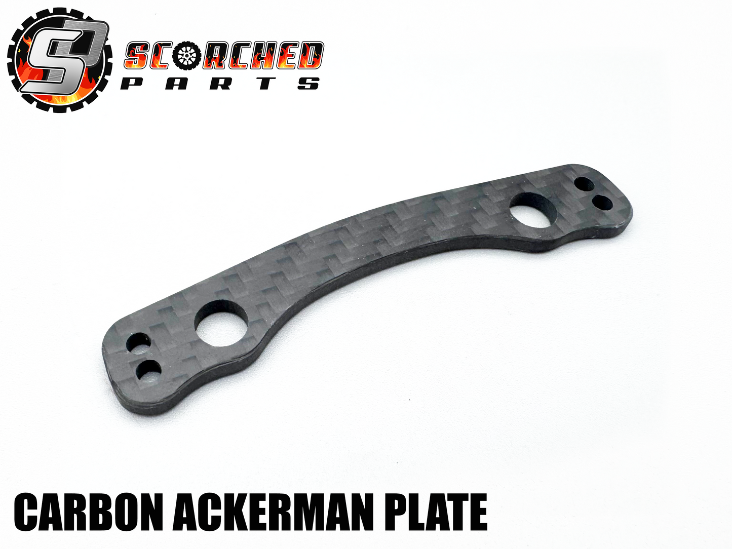 Carbon Fibre Ackerman Steering Plate - all 6s and 1/7th scale arrma trucks