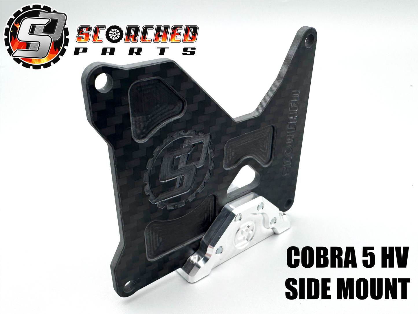 Side Mounting for Castle Cobra 5 / ACE HV 12s