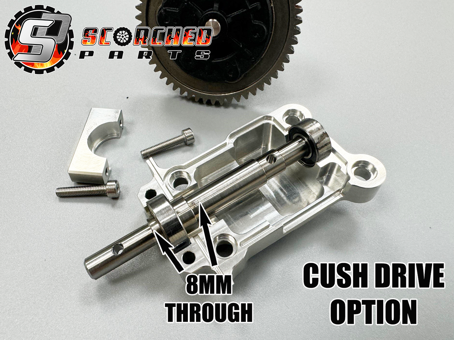 Spur gear shaft upgrade - for Traxxas Xmaxx & XRT