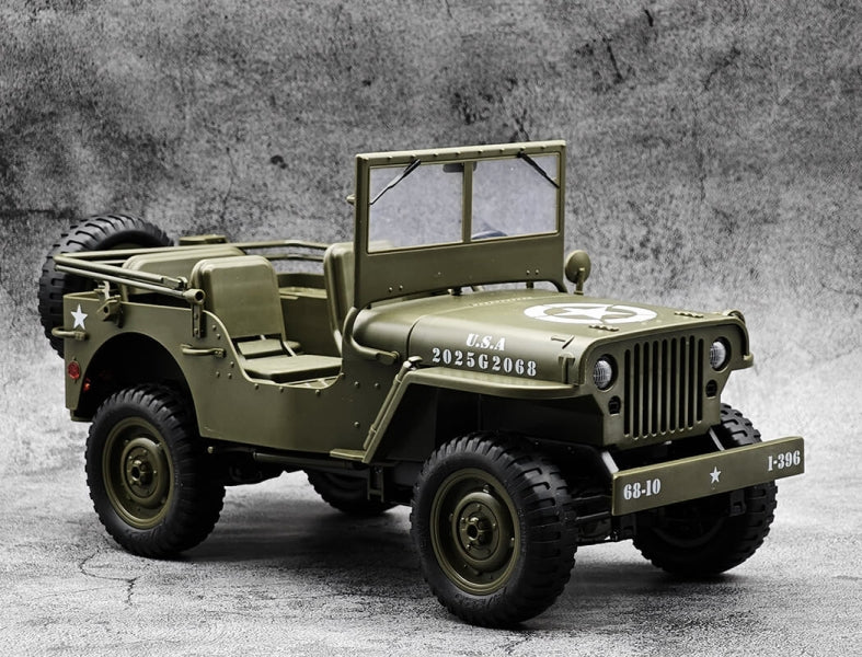 E-Zee RC 1/10 4wd RC Willys Jeep With Led Lights EZ-G2068