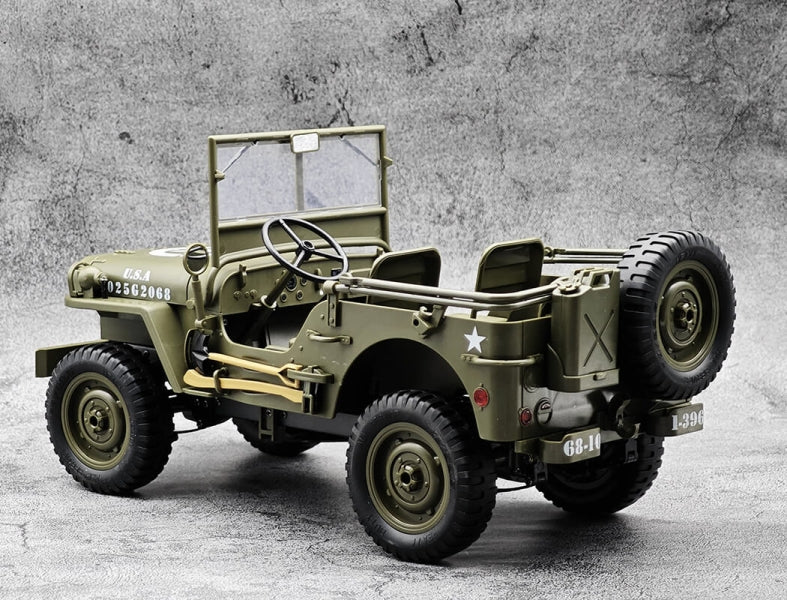 E-Zee RC 1/10 4wd RC Willys Jeep With Led Lights EZ-G2068