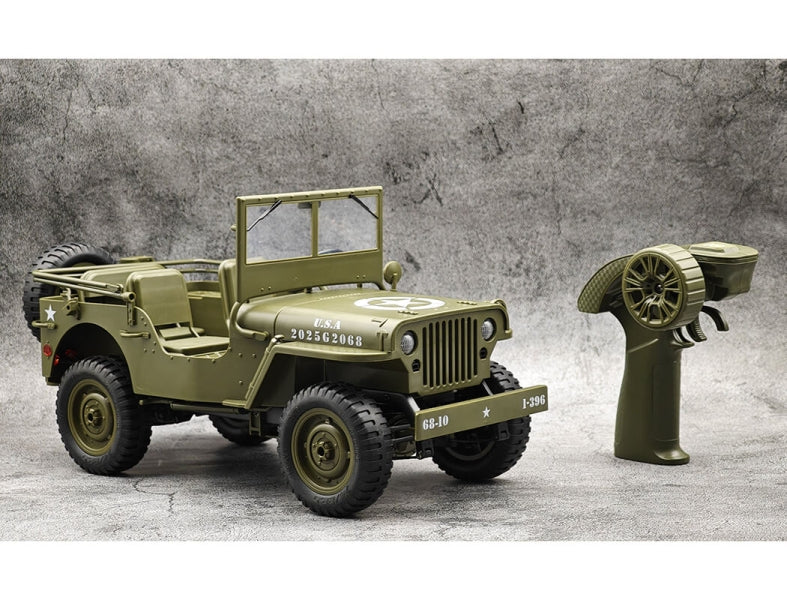 E-Zee RC 1/10 4wd RC Willys Jeep With Led Lights EZ-G2068