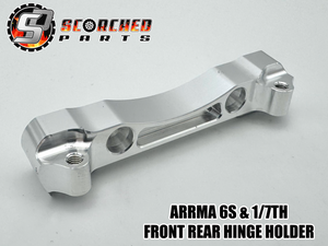 Full 5pc Hinge Pin Holder set 7075 T6 - for Arrma Kraton EXB