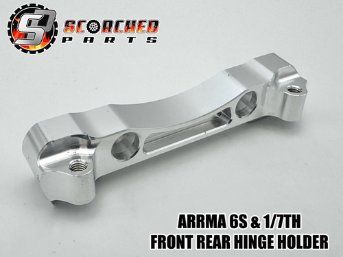 Front Rear Hinge Pin Holder - for all Arrma 6s and 1/7th scale models
