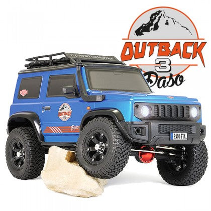 FTX OUTBACK 3.0 PASO RTR 1:10 TRAIL CRAWLER - BLUE FTX5593B