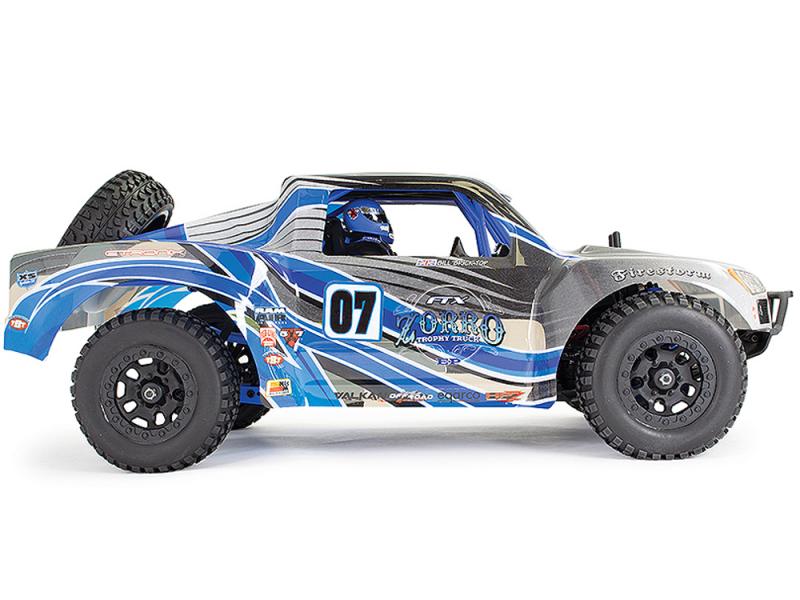 FTX ZORRO 1/10 TROPHY TRUCK EP BRUSHED 4WD RTR - BLUE