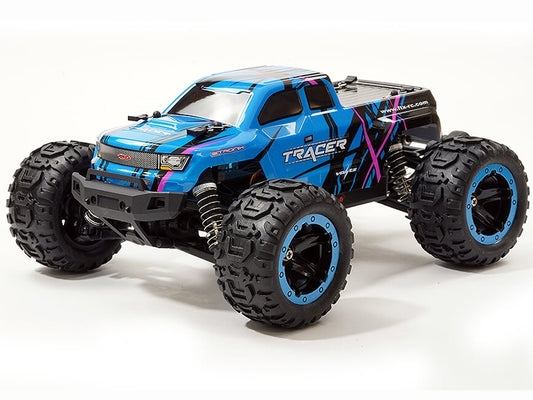 FTX Tracer Brushless 1/16th 4wd Monster Truck RTR - Blue FTX5596B