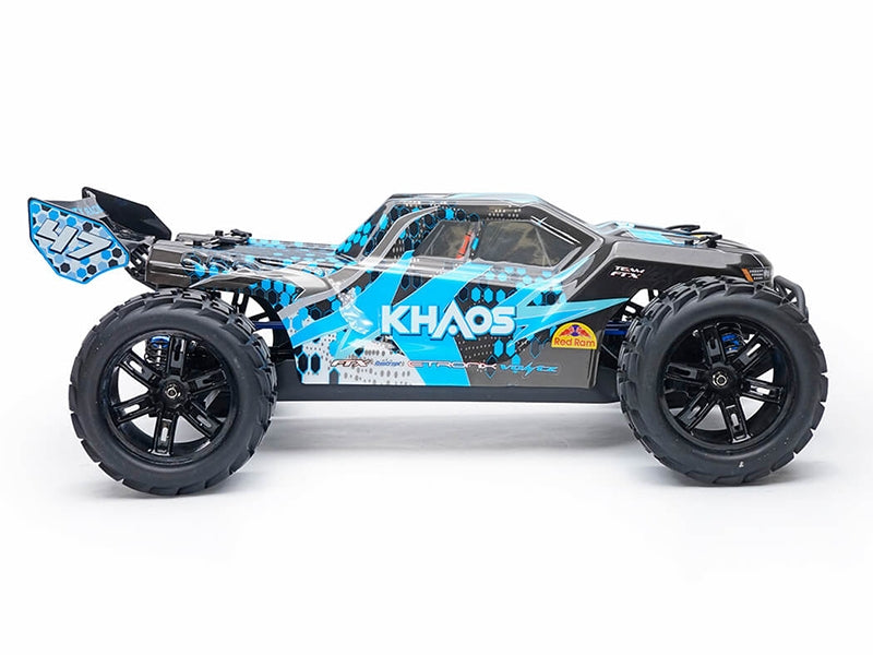 FTX Khaos 1/10 Brushless 4wd Truggy RTR with 3s Lipo and Charger - Blue FTX5564B