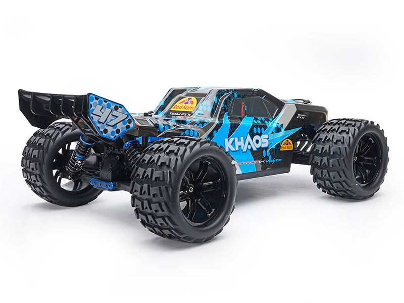FTX Khaos 1/10 Brushless 4wd Truggy RTR with 3s Lipo and Charger - Blue FTX5564B