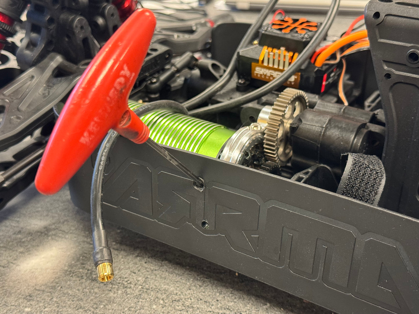 Roto-lok Motormount  - for Arrma 8s Kraton and Outcast