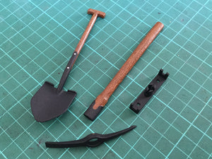 Shovel and Pick axe set