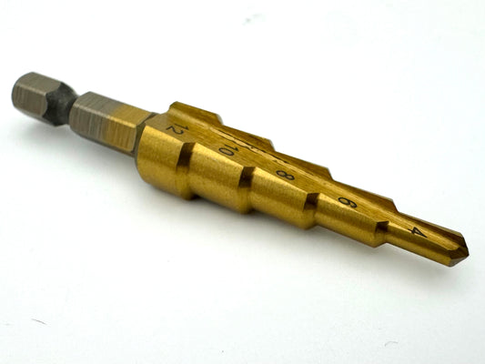 Stepped Drill / bodyshell reamer 4-12mm