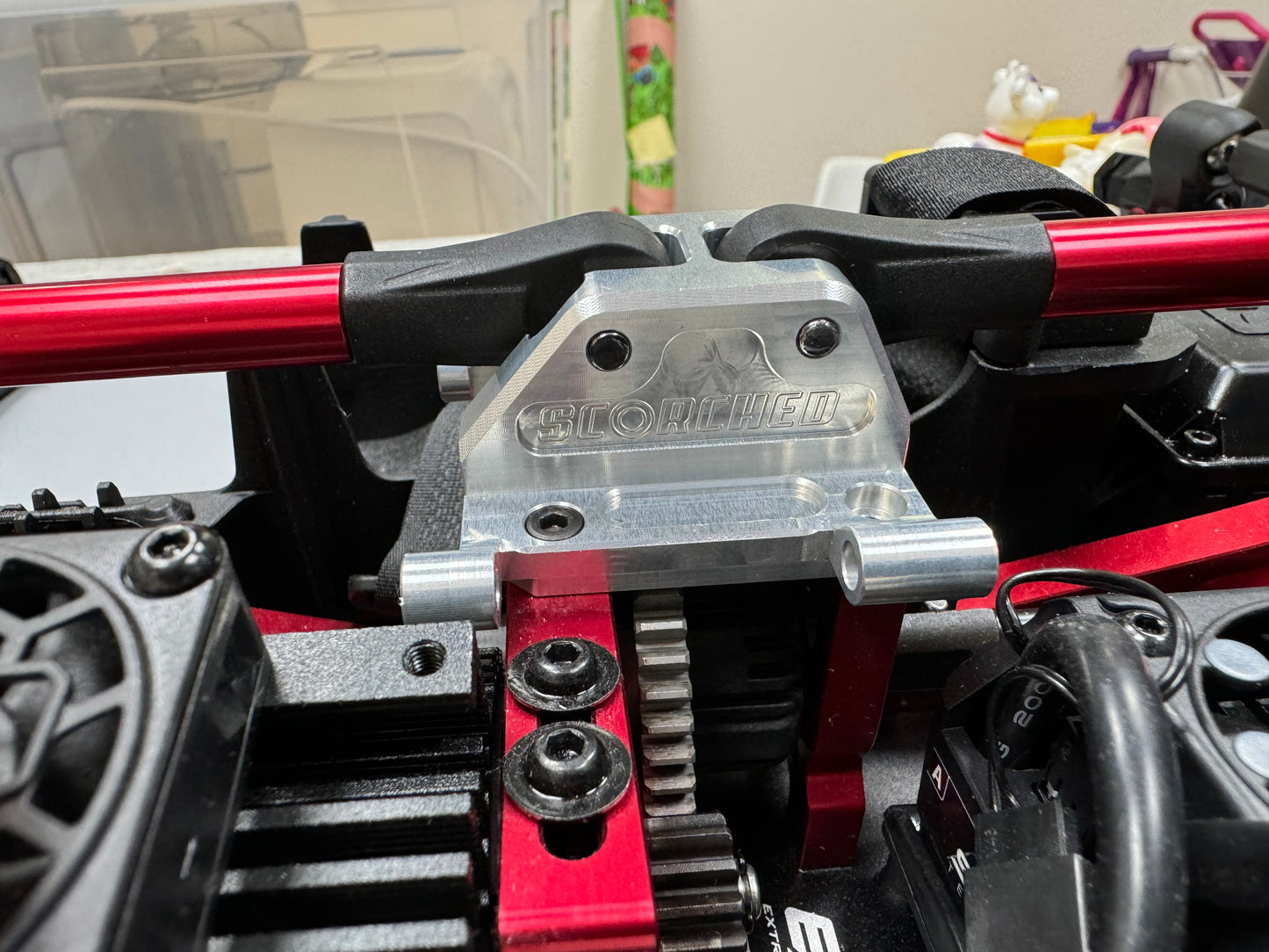 Billet Brace Mount Top - Arrma  Kraton EXB 1/8