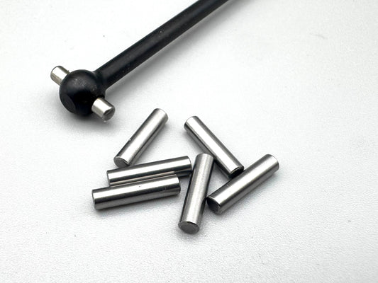 Drive Shaft Pins 3x14mm (6) Fits most standard 1/8 & 1/7 shafts