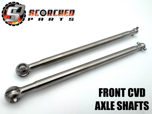 Titanium Front Axle CVD Shaft Pair - for Arrma 6s Kraton /Outcast/Talion/Big Rock 1/7
