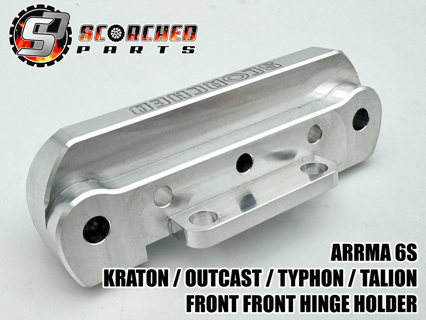 Full 5pc Hinge Pin Holder set - for Arrma 6s Kraton/Typhon