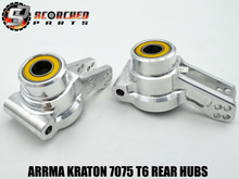 Load image into Gallery viewer, 7075 Rear Hub Carrier Pair -  for Arrma 6s Kraton, Outcast, Big Rock 1/7