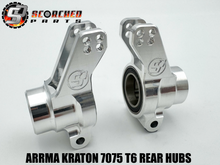 Load image into Gallery viewer, 7075 Rear Hub Carrier Pair -  for Arrma 6s Kraton, Outcast, Big Rock 1/7