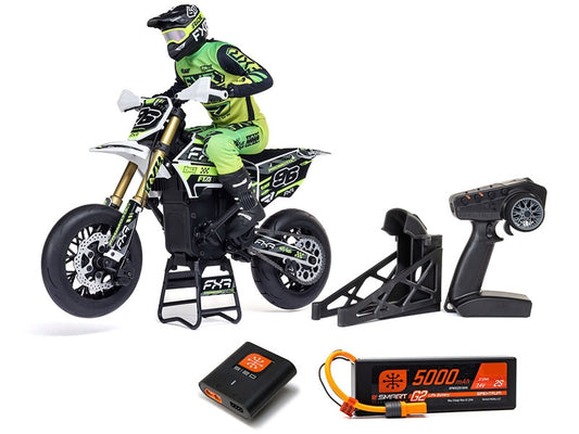 Losi 1/4 Promoto-SM FXR Supermoto Motorcycle RTR (Battery and Charger Included)
