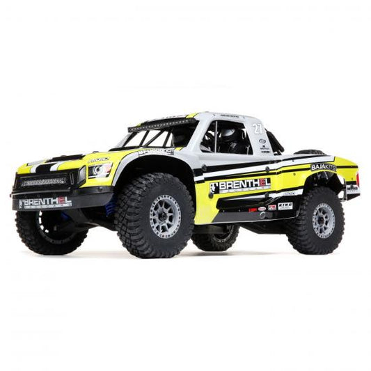 Losi 1/6 Super Baja Rey SBR 2.0 4WD Brushless Desert Truck RTR - Brenthel Yellow