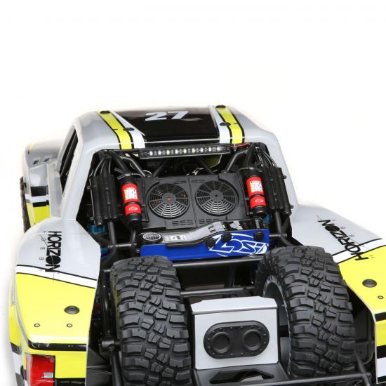 Losi 1/6 Super Baja Rey SBR 2.0 4WD Brushless Desert Truck RTR - Brenthel Yellow