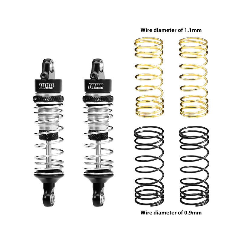 GPM Front / Rear Adjustable Progressive Spring Shock 58mm For ARRMA GROM Granite / Typhon / Mojave / Quake / Gorgon  MGG058F/R