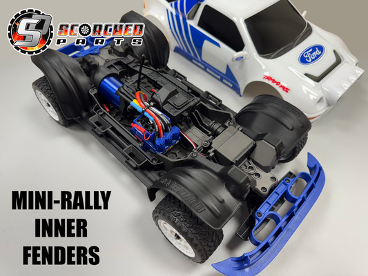 Inner Fender / Mudguards  - Traxxas Mini Rally Ford RS200