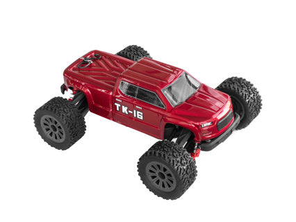 PD Racing 1:16 Radio Control TK16 Brushed Truck Red PD303T