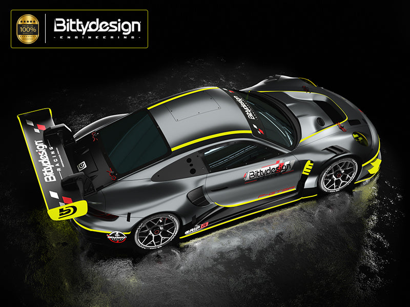 Bitty Design P-GT3R 1/7 Clear Body - ARRMA Infraction/Limitless (1.5mm Thick) BD-AR7-PGT3R