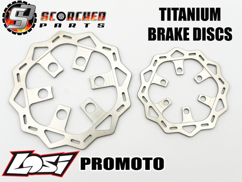 Titanium Brake Disk Pair - LOSI Promoto