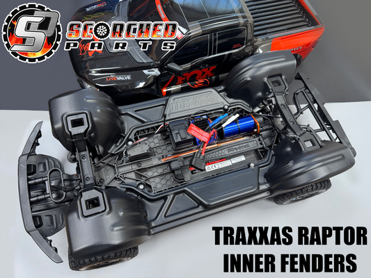 Inner Fender Wells / Mudguards - for Traxxas Raptor