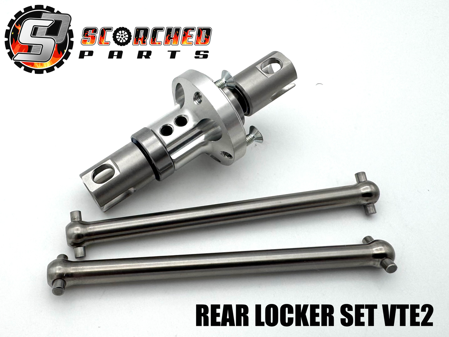 Rear Diff Locker and shafts for Hobao  VTE, VTE2, GTB
