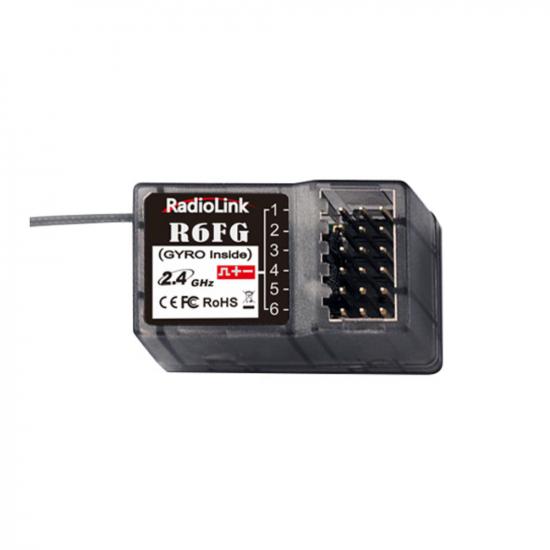 RadioLink R6FG 6-Channel Surface Receiver with Gyro Function RLKR061001