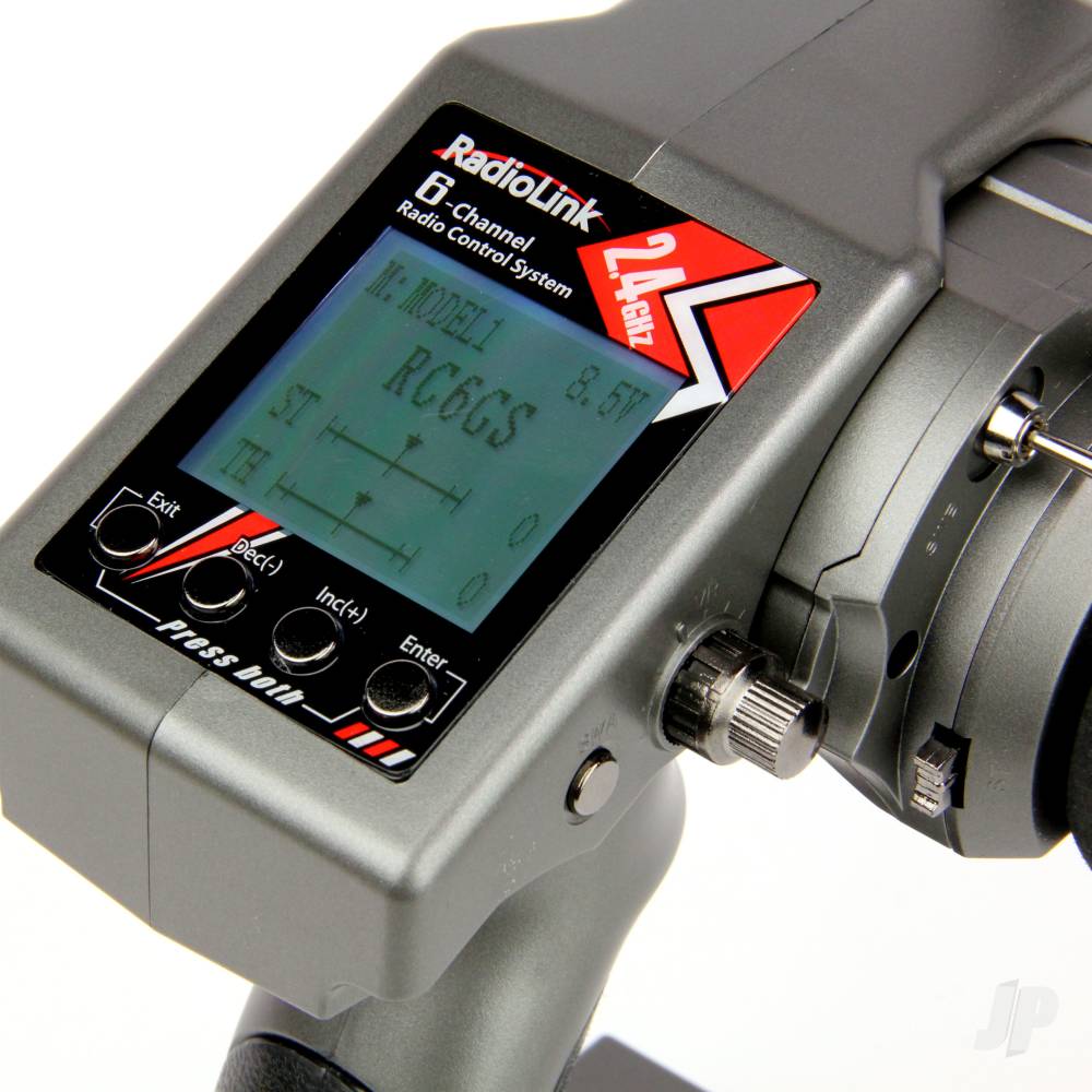 RadioLink RC6GS-V3 4 Channel Transmitter With R6F-V4.1 and R7FG-V1.5 Receivers