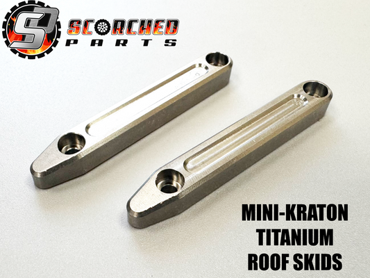 Titanium Roof Skids - Arrma Mini Kraton