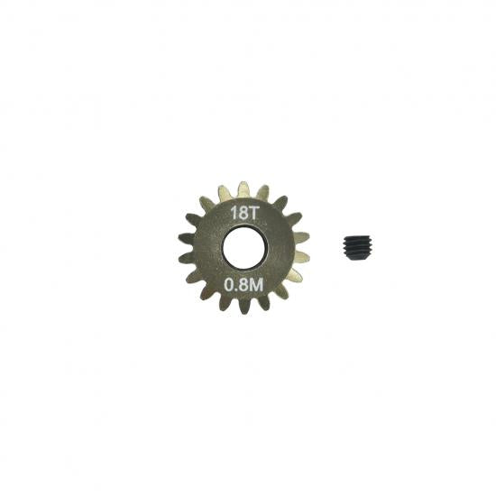 Arrowmax Pinion Gear 0.8 mod - 17-20T (7075 Hard)