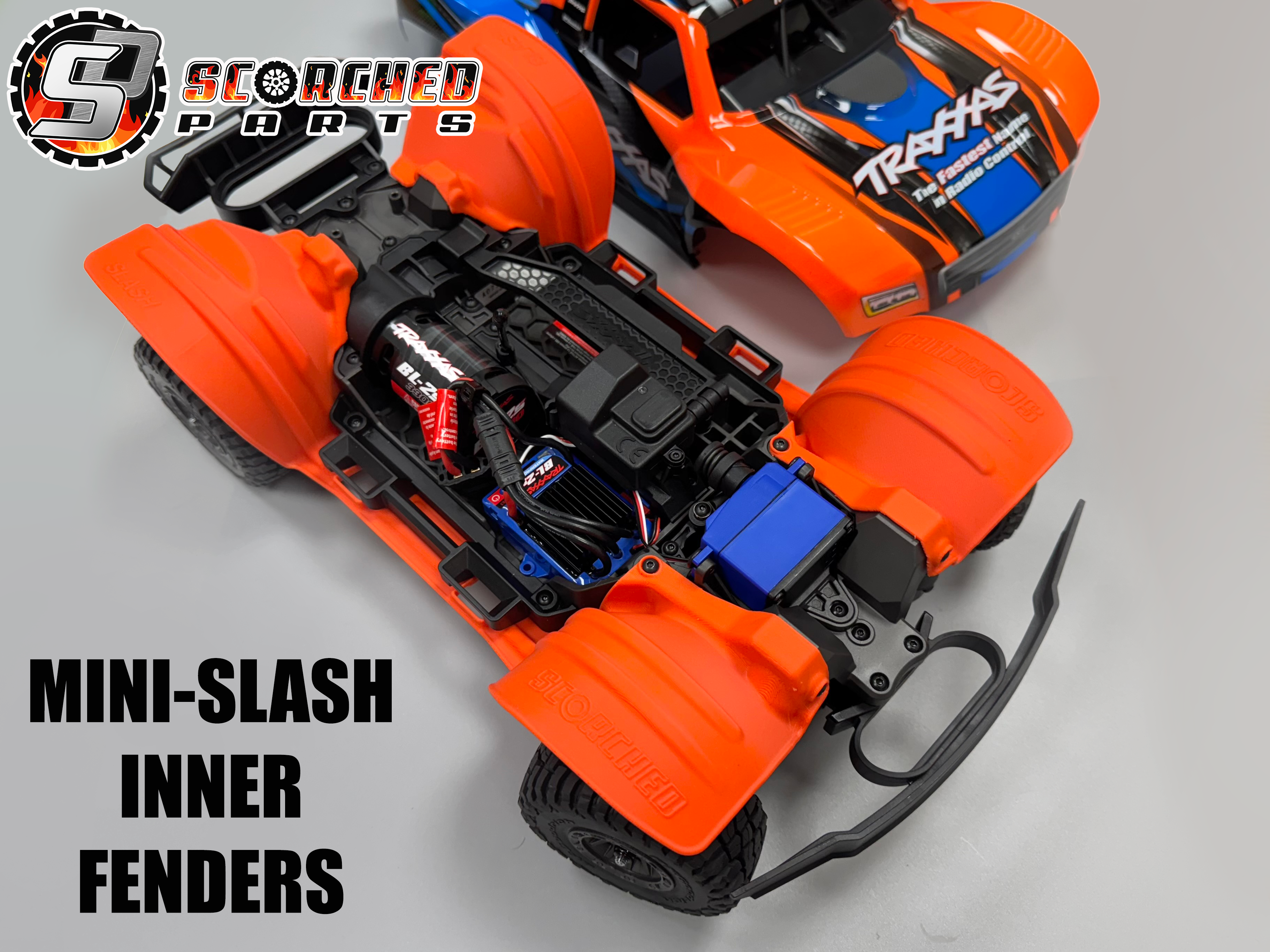 Inner Fender / Mudguards - Traxxas Mini Slash – Scorched Parts RC