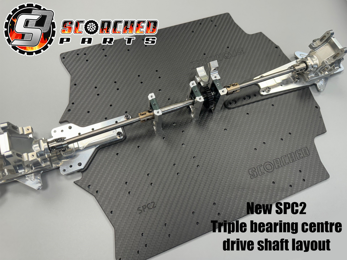 Carbon Fibre GT width Chassis - for Arrma Limitless, Infraction and Felony